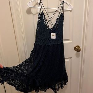 Free people beautiful blue dress